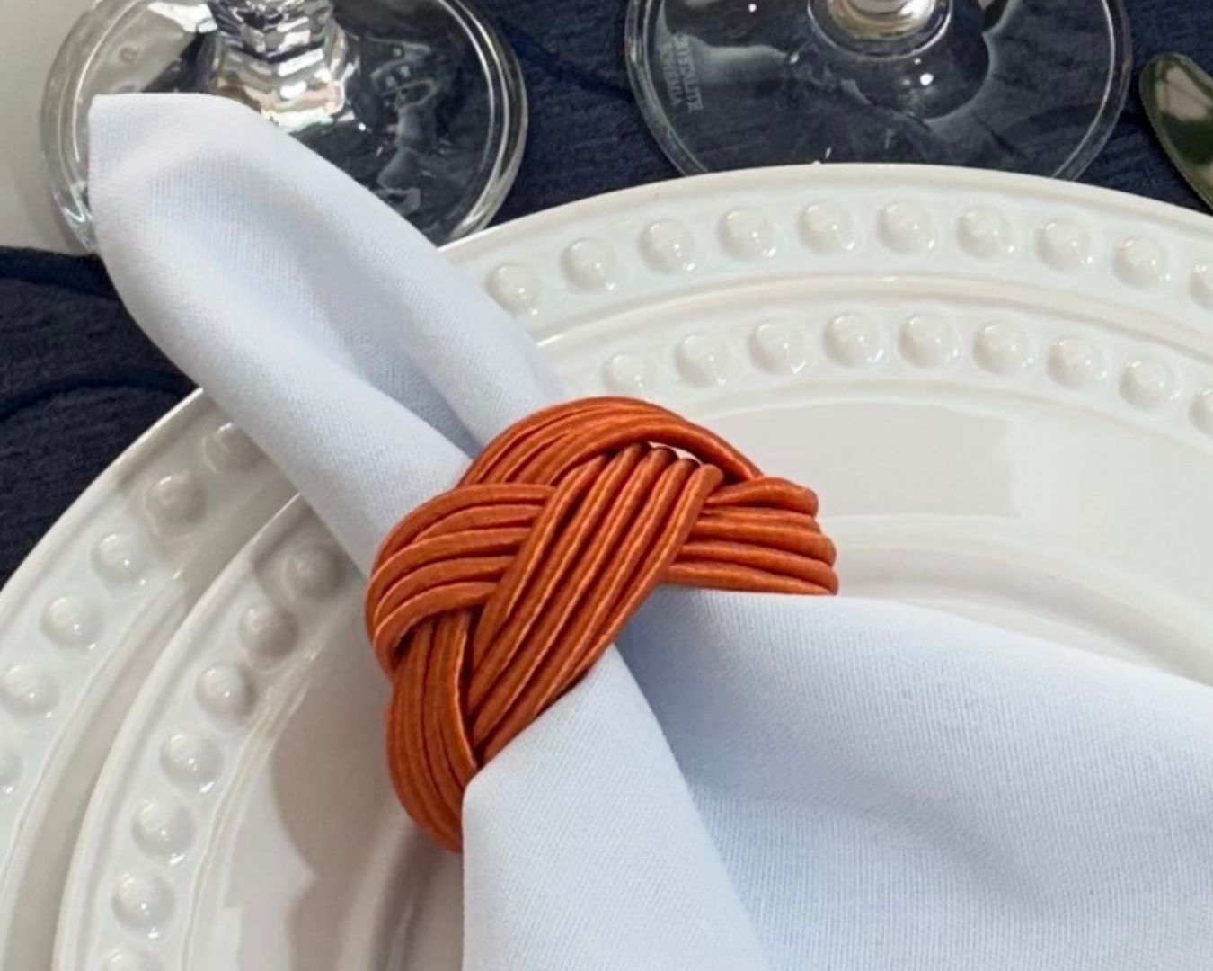 Porta Guardanapo Clássico - laranja