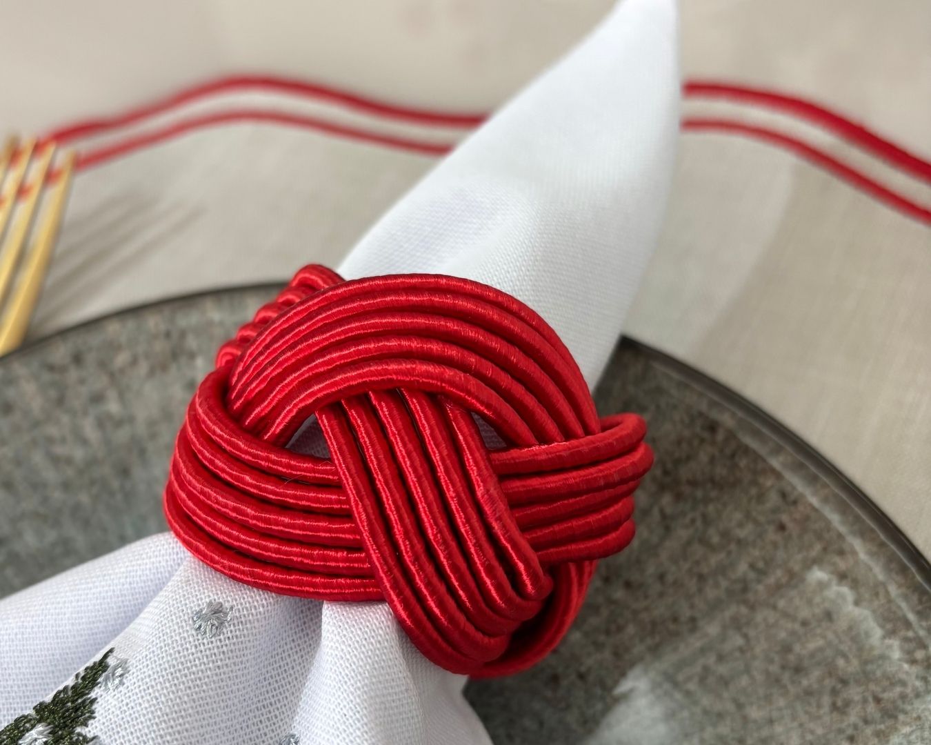 Porta Guardanapo Clássico - vermelho