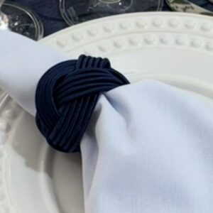 Porta Guardanapo Clássico - azul marinho