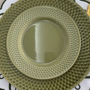 Prato sobremesa - Verde Esmeralda