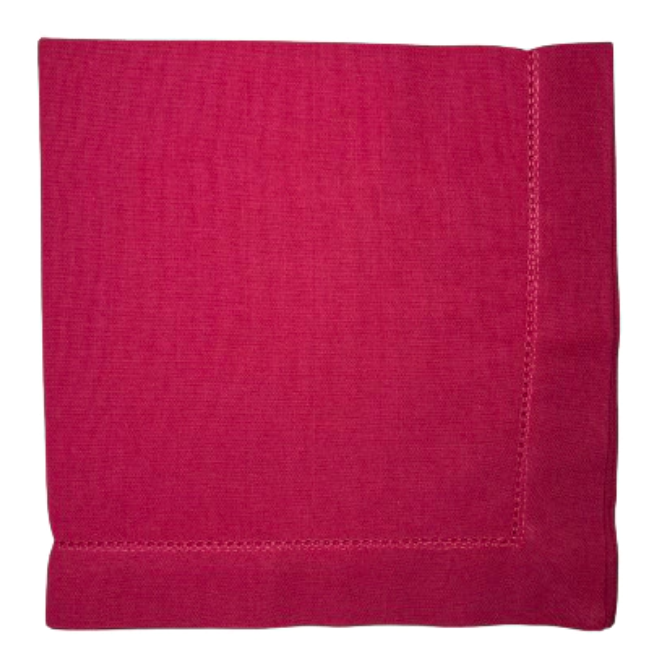 Guardanapo linho misto - rosa pink - Imagem 3