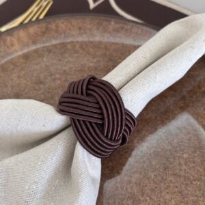 Porta Guardanapo Clássico - marrom