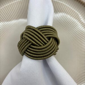 Porta Guardanapo Clássico - verde musgo