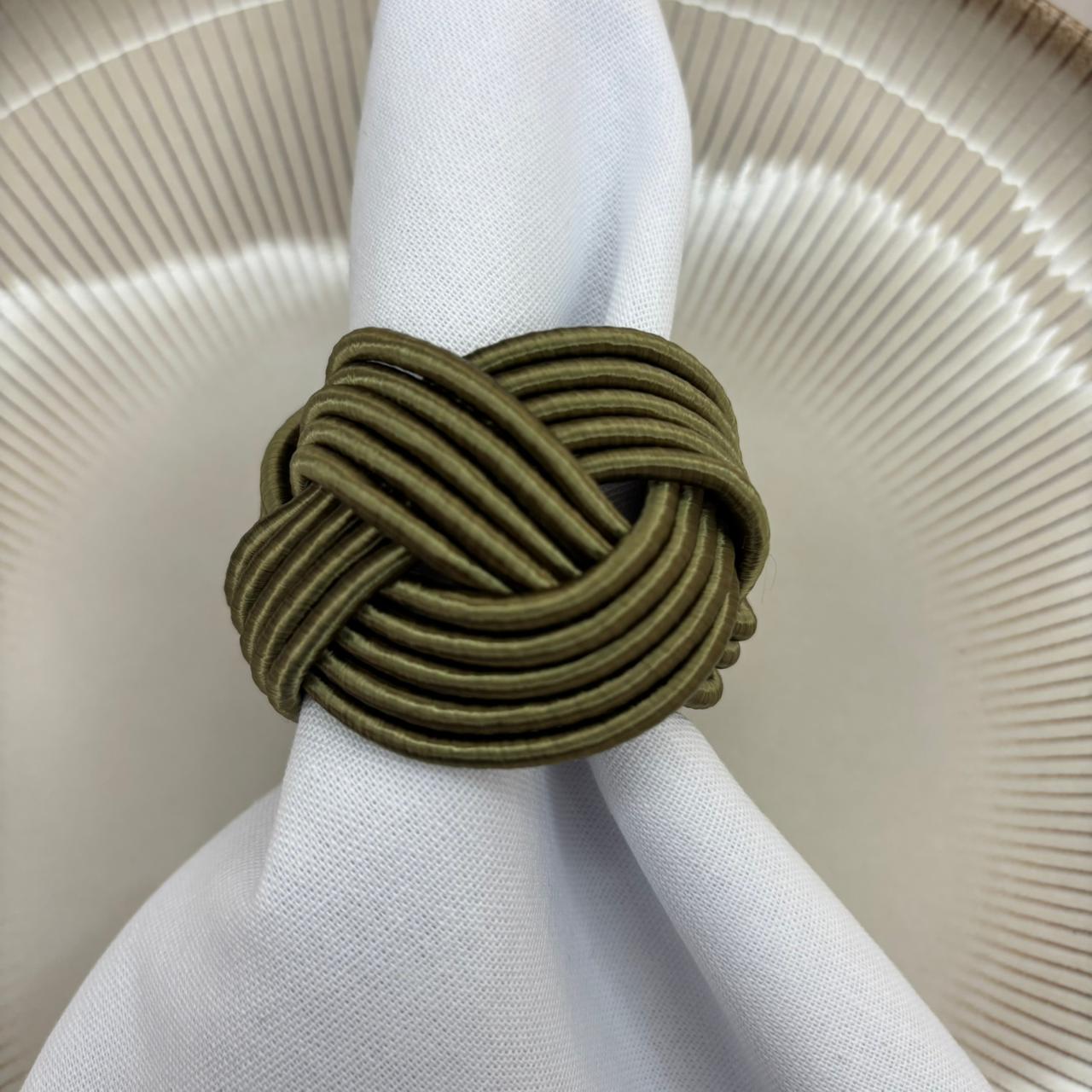 Porta Guardanapo Clássico - verde musgo