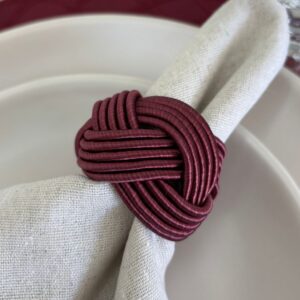 Porta Guardanapo Clássico - bordô